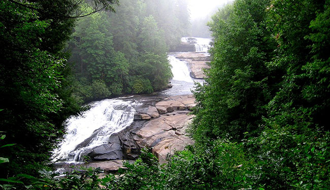 dupont triple falls